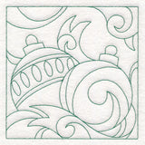Christmas Quilting - Ornament (Double Run)