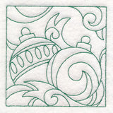 Christmas Quilting - Ornament (Double Run)