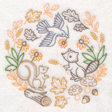 Autumn Wildlife Scene (Vintage)