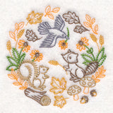 Autumn Wildlife Scene (Vintage)