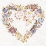 Delicate Blooms Heart