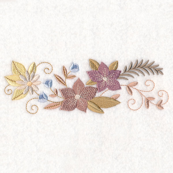 Delicate Blooms Border