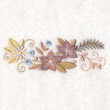 Delicate Blooms Border