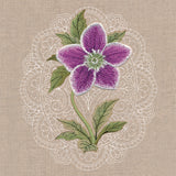 Floral Cameo - Lenten Rose