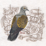 Shabby Chic Collage - Turtle Dove