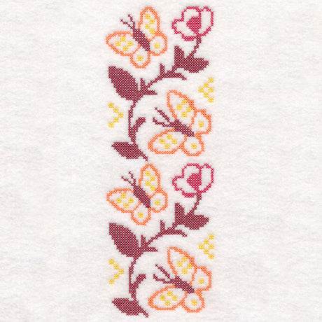 Butterfly Border (Cross Stitch)