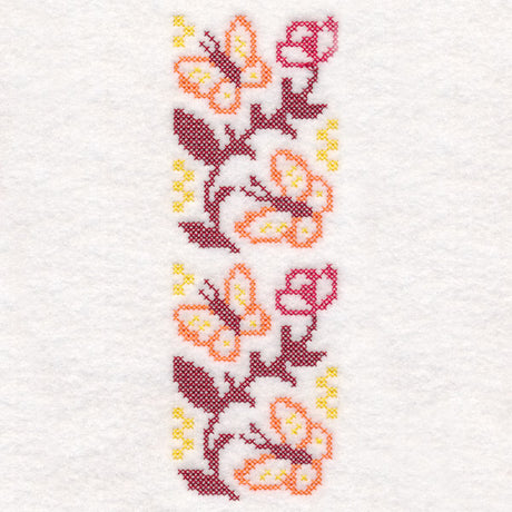 Butterfly Border (Cross Stitch)