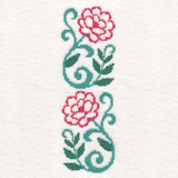 Peony Border (Cross Stitch)