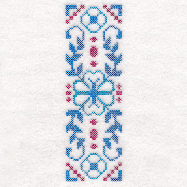 Dainty Floral Border (Cross Stitch)