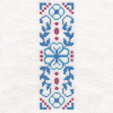 Dainty Floral Border (Cross Stitch)