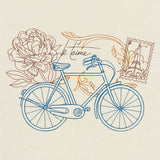 Victorian Bicycle Collage