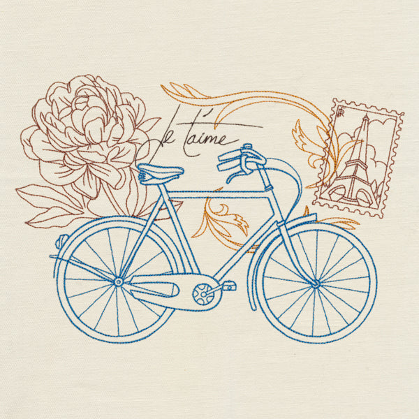 Victorian Bicycle Collage