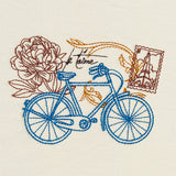 Victorian Bicycle Collage
