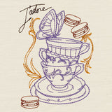 Victorian Teacup Collage