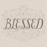 Classic Calligraphy - Blessed