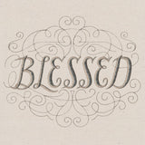Classic Calligraphy - Blessed