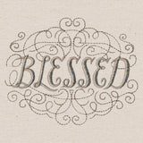 Classic Calligraphy - Blessed