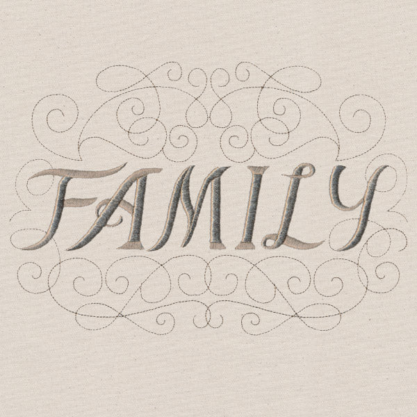 Classic Calligraphy - Family
