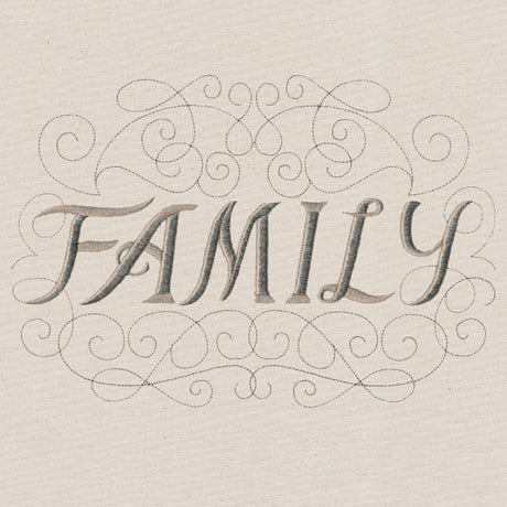 Classic Calligraphy - Family