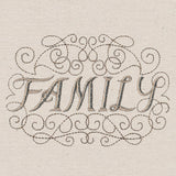 Classic Calligraphy - Family