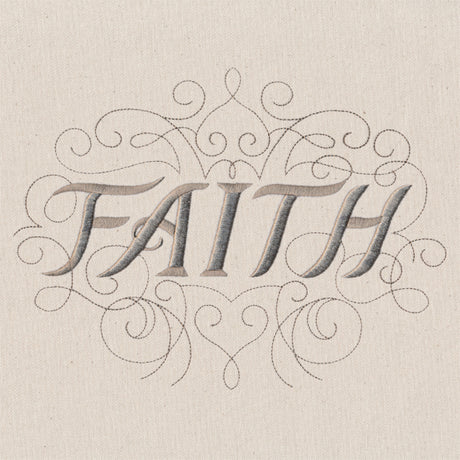 Classic Calligraphy - Faith
