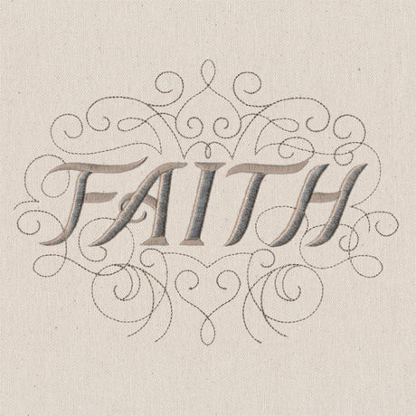 Classic Calligraphy - Faith