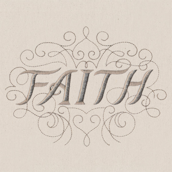 Classic Calligraphy - Faith