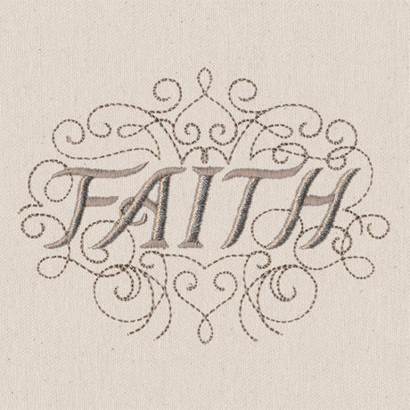 Classic Calligraphy - Faith