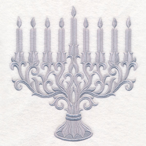 Baroque Menorah