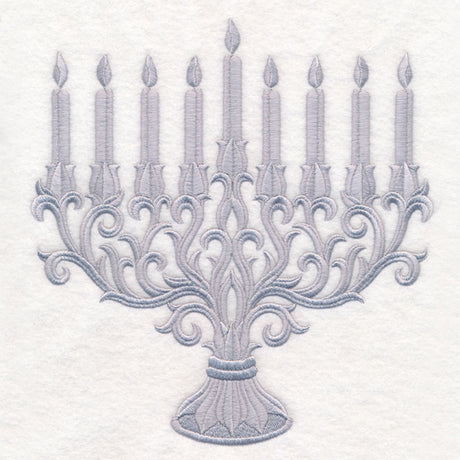 Baroque Menorah