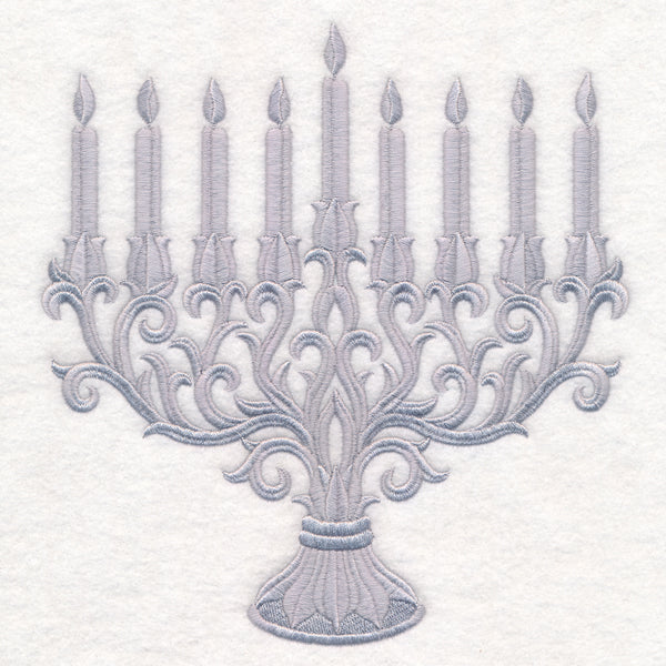 Baroque Menorah