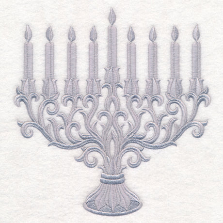 Baroque Menorah