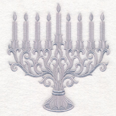 Baroque Menorah
