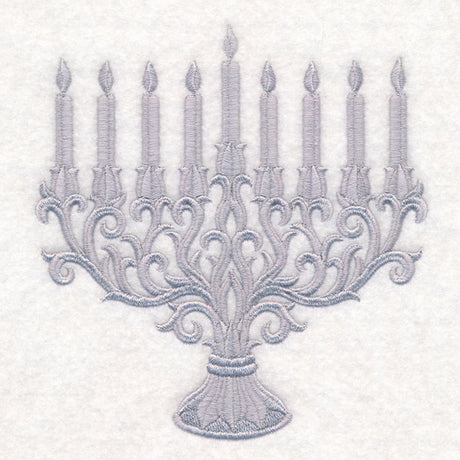 Baroque Menorah