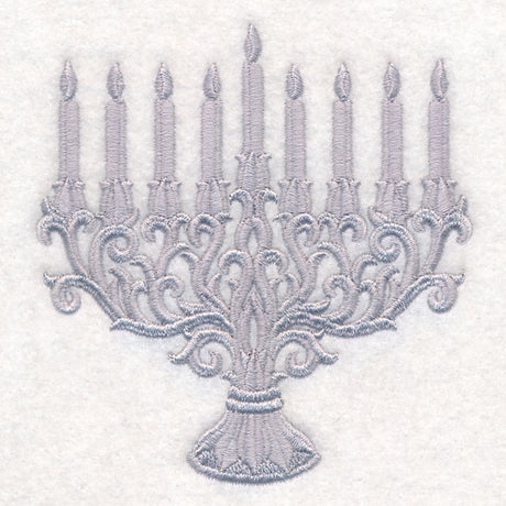 Baroque Menorah