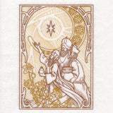 Art Nouveau Gilded Magi