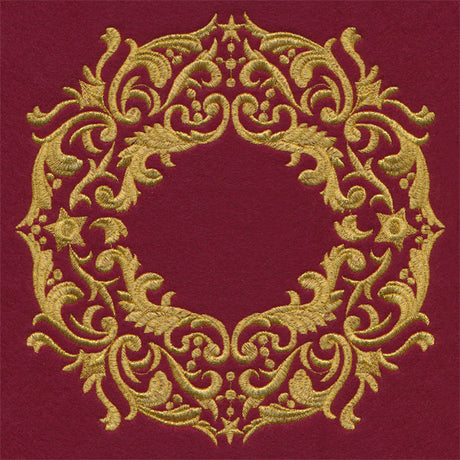 Glittering Gold Wreath