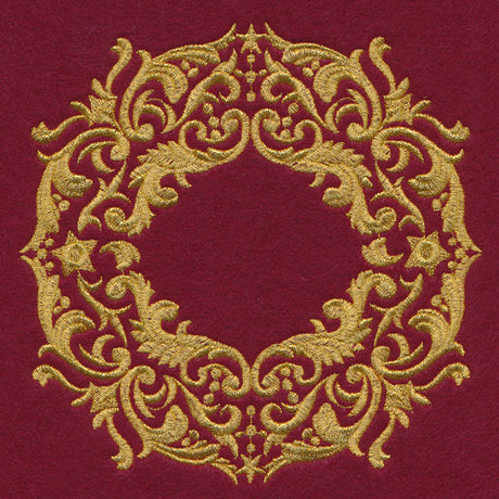 Glittering Gold Wreath