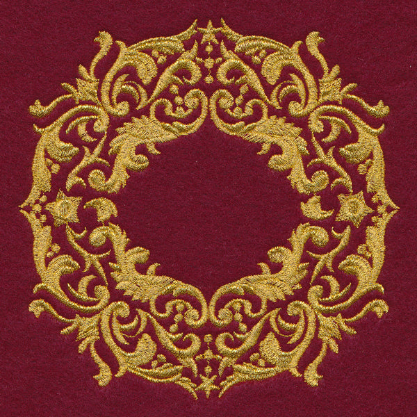 Glittering Gold Wreath