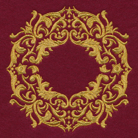 Glittering Gold Wreath