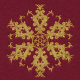 Glittering Gold Snowflake