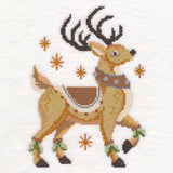 Ornate Reindeer Panel (Cross Stitch)