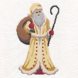 Ornate St. Nicholas Panel (Cross Stitch)
