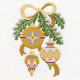 Ornate Ornaments Panel (Cross Stitch)