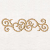 Golden Swirls Border