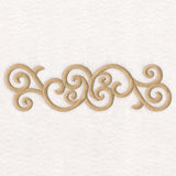 Golden Swirls Border