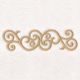 Golden Swirls Border