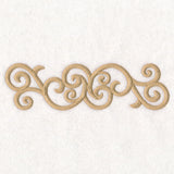 Golden Swirls Border