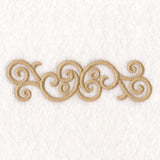 Golden Swirls Border