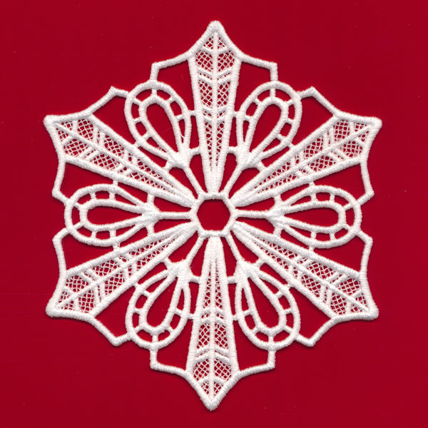 Cathedral Snowflake (Lace) – Embroidery Library